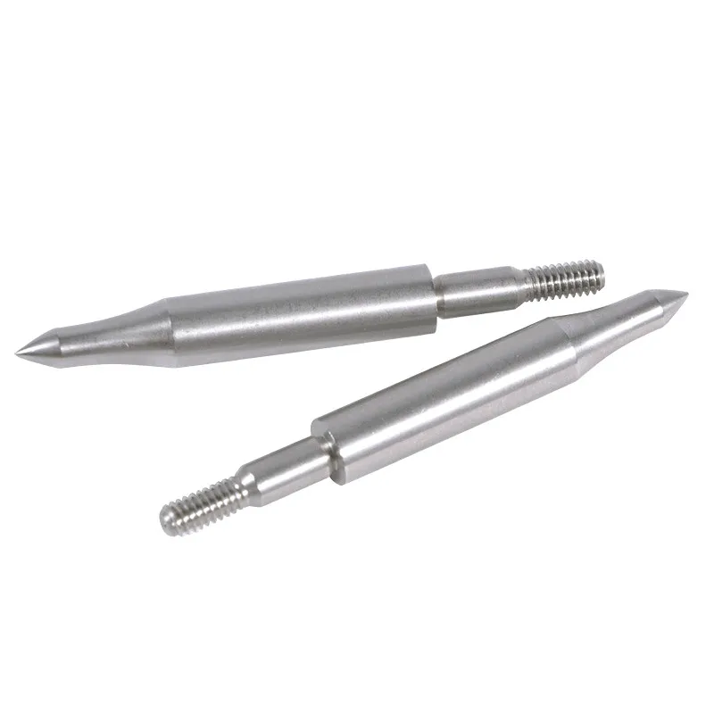 24pcs 75/100/125/150/200/250/300grain Shooting Arrowhead Steel Target Arrow Point Tips For Hunting Archery Sports Broadheads